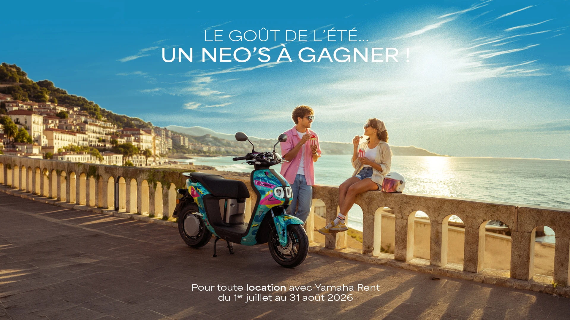 Jeu-concours Yamaha Rent NEO&rsquo;s “Summer Edition”